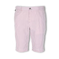 Bermuda Shorts - Striped Seersucker Cotton