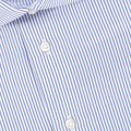 Striped White and Navy Shirt