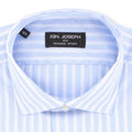 Striped Blue and White Slim Shirt