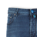 Jeans - J688 Jersey Cotton Stretch Royal Blue Patch