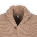 Cardigan - Cashmere Shawl Collar Buttoned