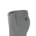 Light Grey Stretch Cotton Twill Pants