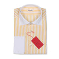 Shirt - Striped Cotton Double Cuff