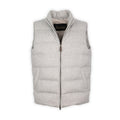 Bodywarmer - Silk & Cashmere Zipped