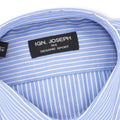 Striped Blue and White Slim Shirt