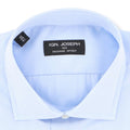 Plain Light Blue Poplin Slim Shirt