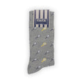 Socks - Colorful With Fancy Pattern Cotton & Polyester Stretch
