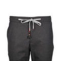 Pants - CARACCIOLO Cashmere Stretch Elastic Waistband + Zip