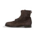 Boots - MILANO Cashmere, Suede & Rubber Soles Lace-Ups