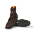 Boots - MILANO Cashmere, Suede & Rubber Soles Lace-Ups