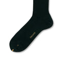 Plain Tartan Green Scotland Thread Long Socks
