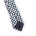 Tie - Checkered Wool Point Cut