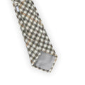 Tie - Checkered Wool Point Cut