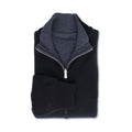 Cardigan - Cashmere Reversible Zipped