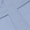 Shirt - MATTEO Striped Sea Island Cotton Double Cuff