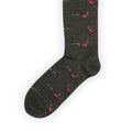 Socks - Pheasant Pattern Wool & Nylon Long