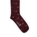 Socks - Pheasant Pattern Wool & Nylon Long