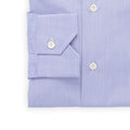 Shirt -" Fil A Fil "Cotton Single Cuff Italian Collar
