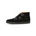 Sneakers - HOWELL Monk Triple Buckles Suede & Rubber Soles