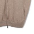 Beige Zipped Gilet — Beaver Lining