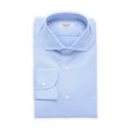 Shirt - Striped Cotton Single Cuff Italian Collar