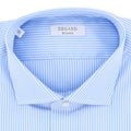 Striped Blue and White Shirt