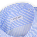 Shirt - Oxford Large Striped Polyamide Stretch Single Cuff