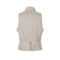 Ceremony Waiscoat - Herringbone Linen Double-Breasted