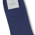 Socks Bi-Colour With Dots Patterns Sea Island Cotton