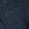 Plain Colour Slacks Canvas Stretch Slim Pants