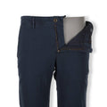 Plain Colour Slacks Canvas Stretch Slim Pants