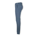 Plain Colour Slacks Canvas Stretch Slim Pants