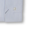 Shirt - CANNES Striped Cotton Single Cuff