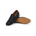 Loafers in Navy Peccari-4025580