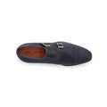 Double Monks Plain Colour Suede
