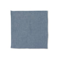 Plain Medium Denim Pocket Square
