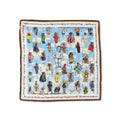 Manneken-Pis Silk Pocket Square