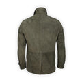 Jacket Plain Colour Suede Shirt Collar
