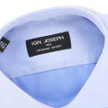 Plain Twill Light Blue Double Cuff Shirt