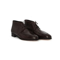 Chukka Boots - ALSTON Calf Leather & Prestige Leather Soles Lace-Ups + Apron