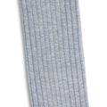Plain Vape Grey and Light Blue Plated Cotton Long Socks