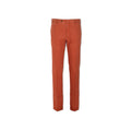 Orange Oxford Stretch Pants