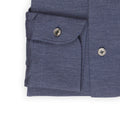 Polo Shirt - Piqué Cotton & Cashmere Single Cuff