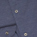 Polo Shirt - Piqué Cotton & Cashmere Single Cuff