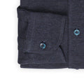 Polo Shirt - Piqué Cotton & Cashmere Single Cuff