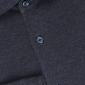 Polo Shirt - Piqué Cotton & Cashmere Single Cuff