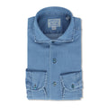Shirt - Denim Cotton Stretch Single Cuff