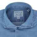 Shirt - Denim Cotton Stretch Single Cuff