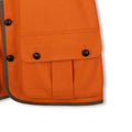 Waistcoat - Wool Buttoned High Collar