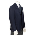 Blazer - Hopsack Lined Wool Canvas Unfinished Sleeves
